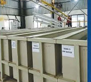 Surface treatment tanks
